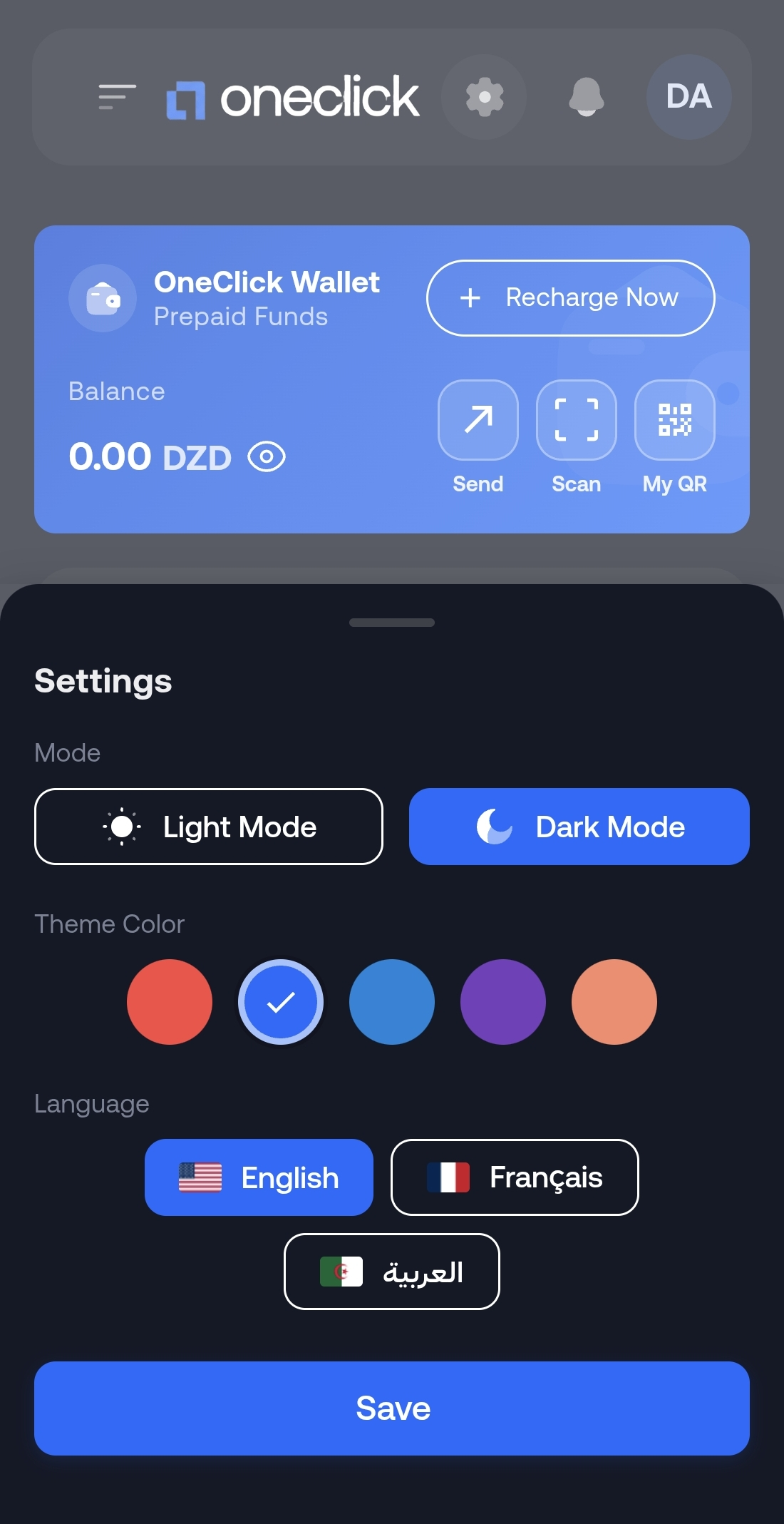 App screen 9