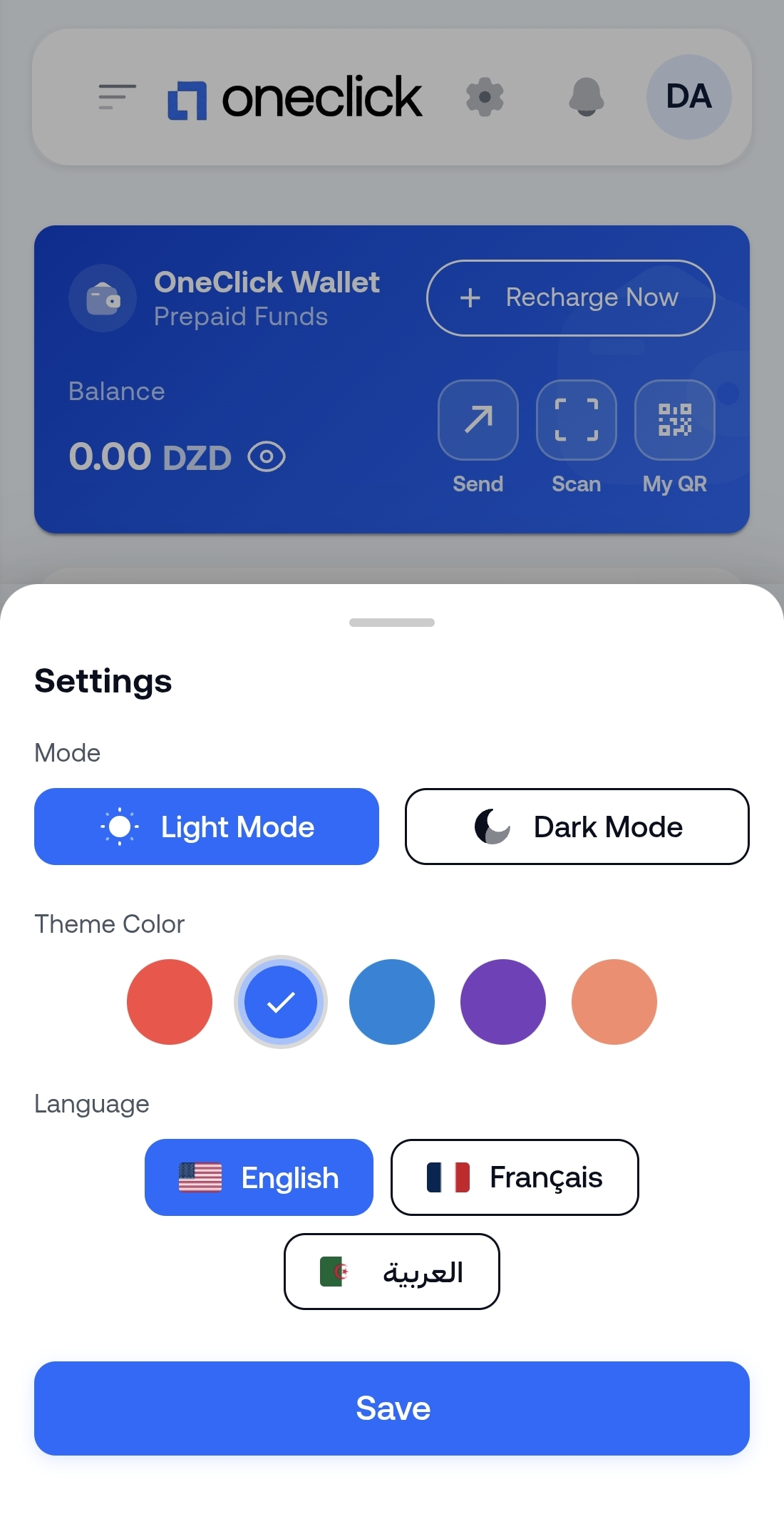 App screen 9